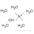 Méthanaminium, N, N, N-triméthyle, hydroxyde, hydrate CAS 10424-65-4